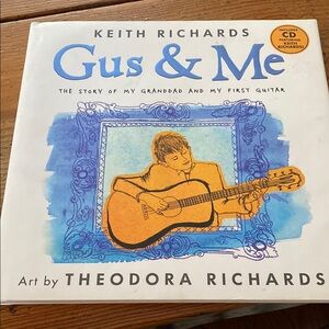 Gus & Me Book by Keith Richards
